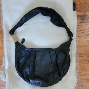 Black AIGNER Hobo Shoulder Bag